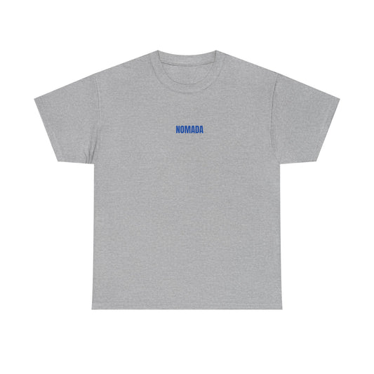 Nomada Vibes T-Shirt — Minimal Travel Tee with 'NOMADA' Script