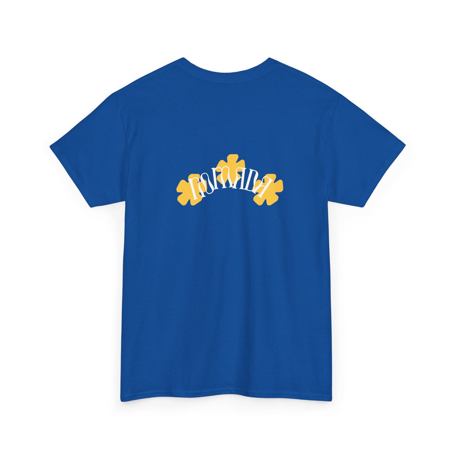 Puzzle Flower Tee — Yellow Floral Puzzle Heart T-Shirt